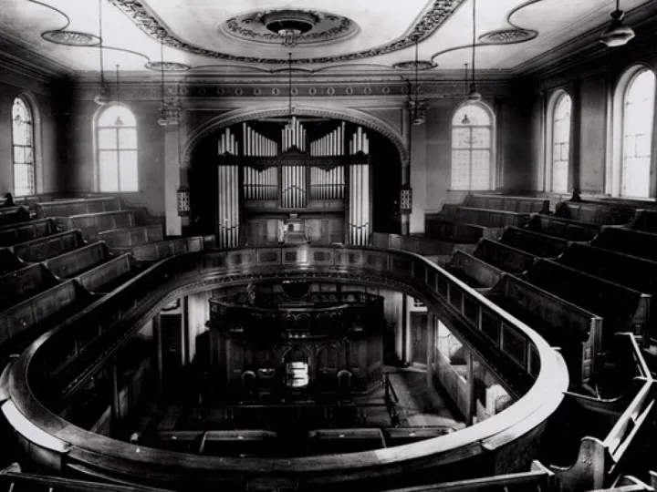 Brunswick Methodist Church &ndash; internal