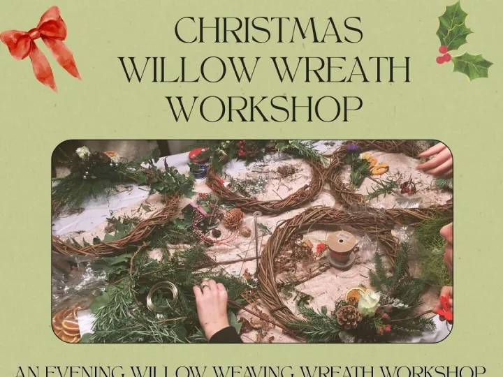 Christmas Willow Wreath Workshop